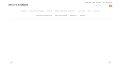 Desktop Screenshot of bessiesboutique.com